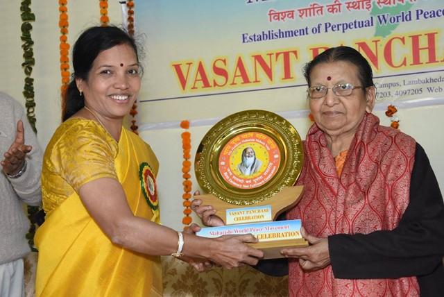 Vasant Panchami Celebration 2018 under the banner Maharishi World Peace Movement at Bhopal